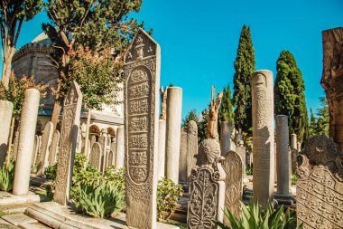 Ünlü Süleymaniye Camii.