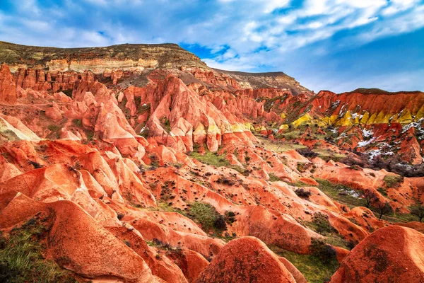 Red Valley in Cappadocia, Turkey. — Stock Photo, Image