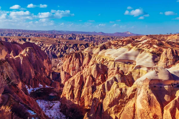 Red Valley in Cappadocia, Turkey. — Stock Photo, Image