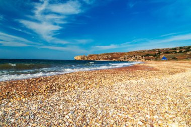 Karadeniz sahili. Seascape.