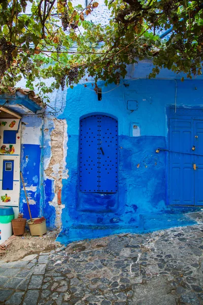 A famosa cidade azul de Chefchaouen . — Fotografia de Stock