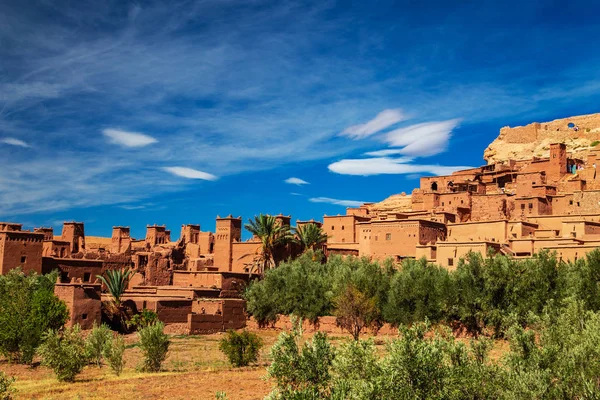 Kasbah Ait Ben Haddou in the Atlas Mountains. — Stock Photo, Image