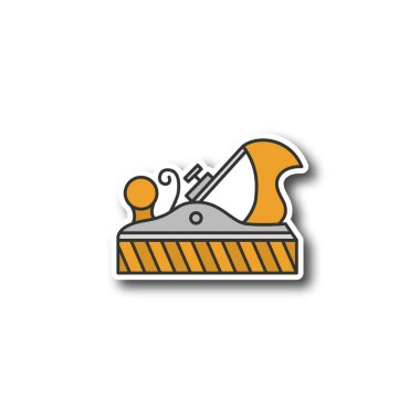 Jack Uçak yama beyaz arka plan üzerinde