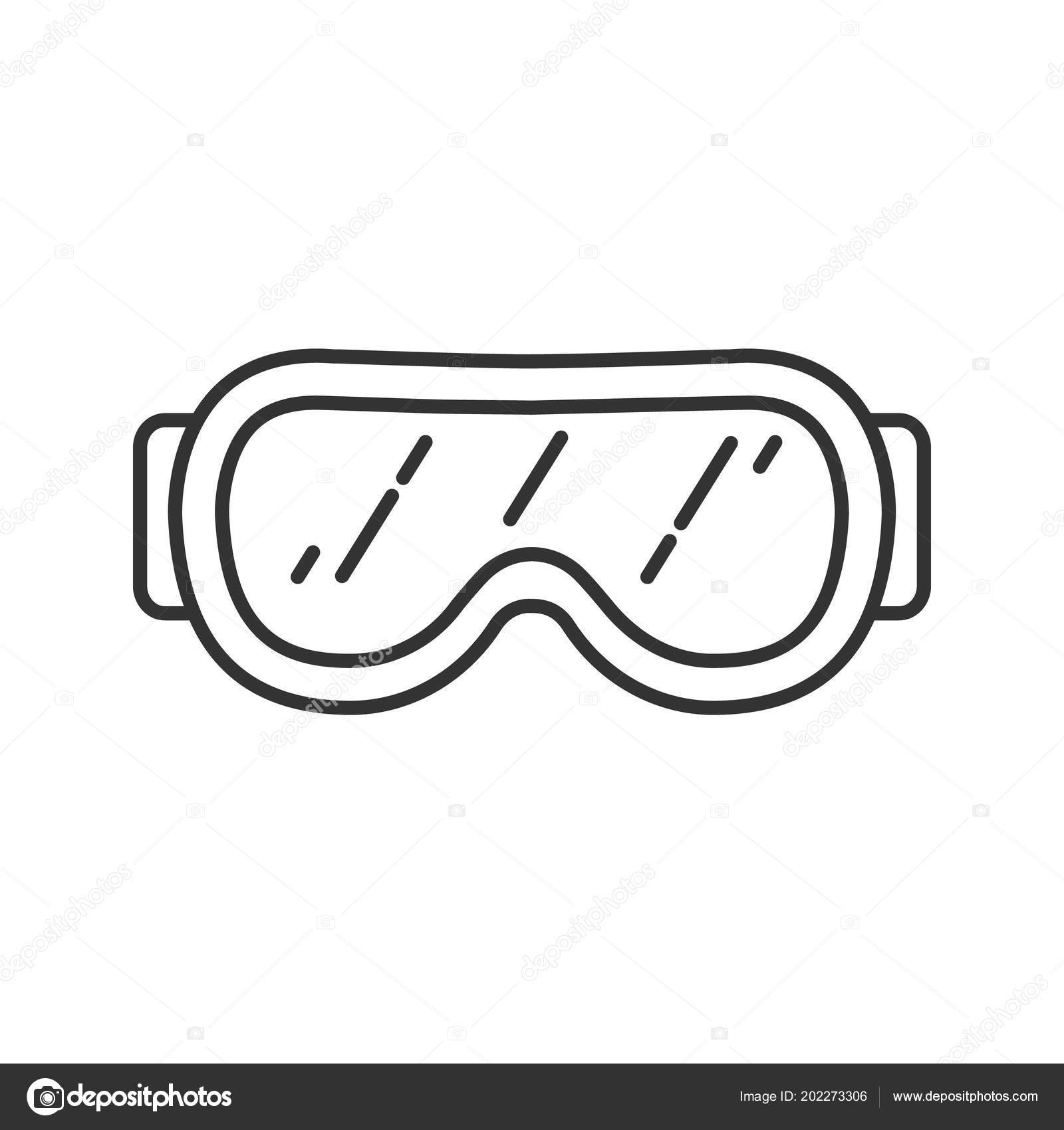 Goggles Printable Coloring For Adults Outline Sketch Drawing Vector, Wing  Drawing, Ring Drawing, Color Drawing PNG and Vector with Transparent  Background for Free Download