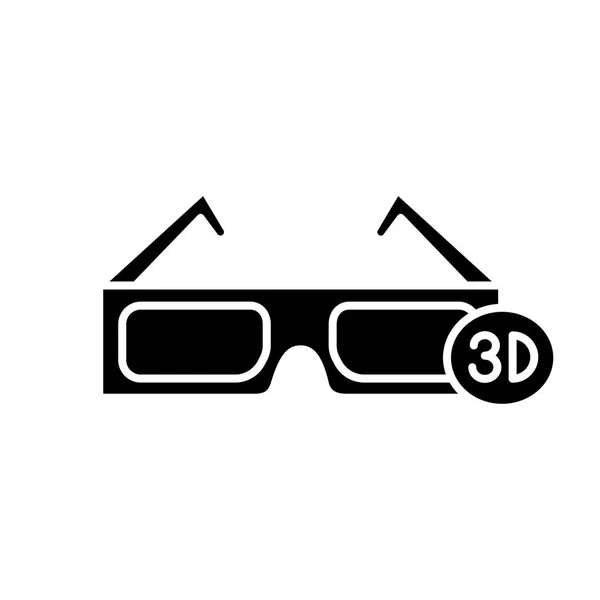 Brille Lineare Symbol Dunne Linie Abbildung Polarisierte Anaglyphenbrille Kontur Symbol Stockvektor C Bsd 204142740