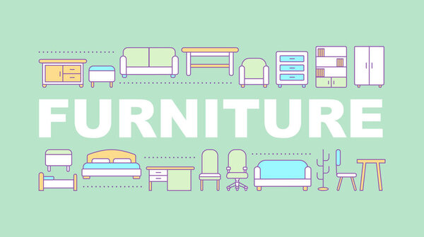 Баннер концепций мебельного магазина
. 