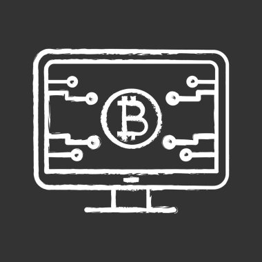 Bitcoin resmi web sayfası tebeşir simgesini