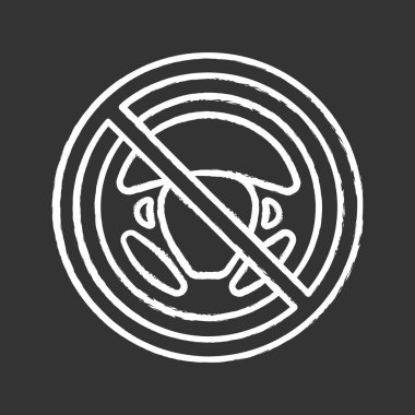 Özerk araba tebeşir simgesi