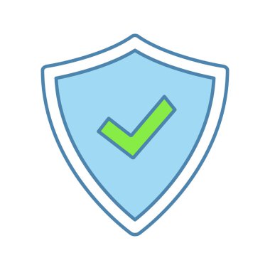 Güvenlik onaylı renk simgesi. 