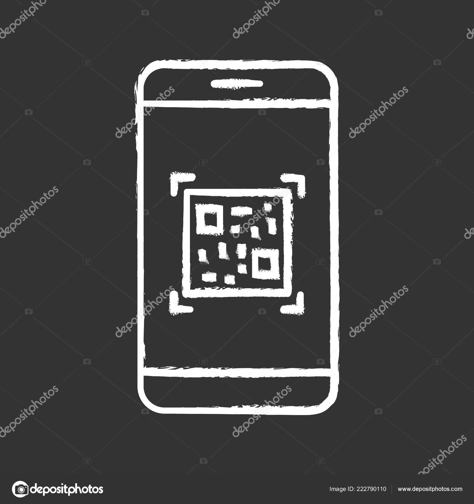 Код Сканирует Иконку Приложения Смартфона Халк Матричный Сканер Штрих Кода  Стоковый вектор ©bsd_studio 222790110