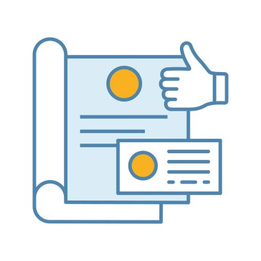 Marka tasarım renk simgesi. Marka kitap. Kurumsal kimlik. Başlangıç logosu. İzole vektör çizim