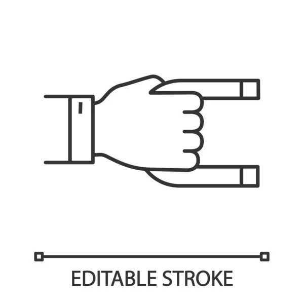 Klant Attractie Strategie Lineaire Pictogram Behoud Van Klanten Illustratie Van — Stockvector