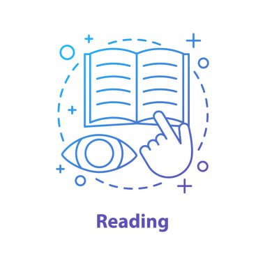 Beyaz arka plan üzerinde yaratıcı basit eğitim simgesi