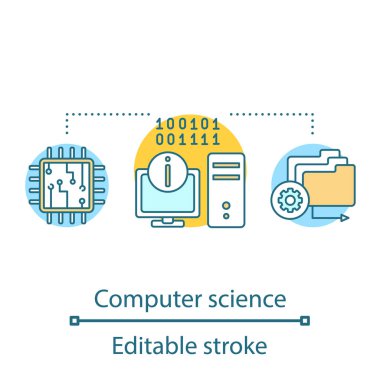 Basit yaratıcı programlama düz simgeler 