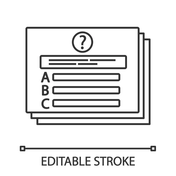 Creatieve Eenvoudig Onderwijs Pictogram Witte Achtergrond — Stockvector