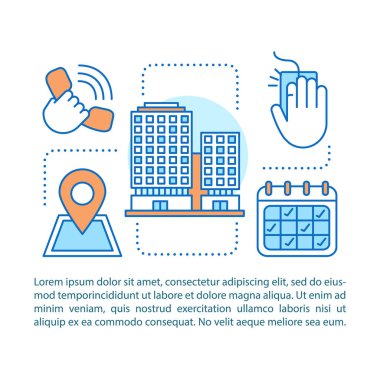 Doğrusal illüstrasyon kavramı bize. Bilgi merkezi. InfoCenter. Çağrı merkezi. Yardım hattı. Makale, broşür, dergi sayfası düzen. İnce çizgi kutsal kişilerin resmi metin kutuları ile. Çizim vektör izole anahat