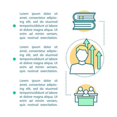 Kişisel gelişim makale sayfa şablonu.