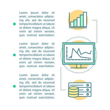 Büyük veri makale sayfa şablonu. 