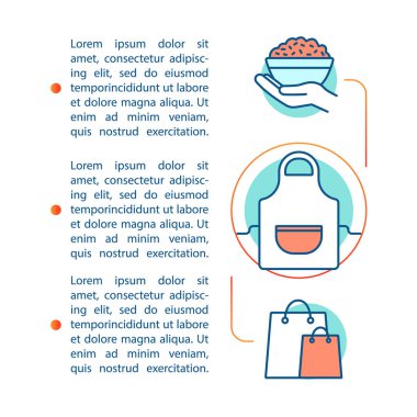 Hemşirelik hizmeti kavramı doğrusal illüstrasyon
