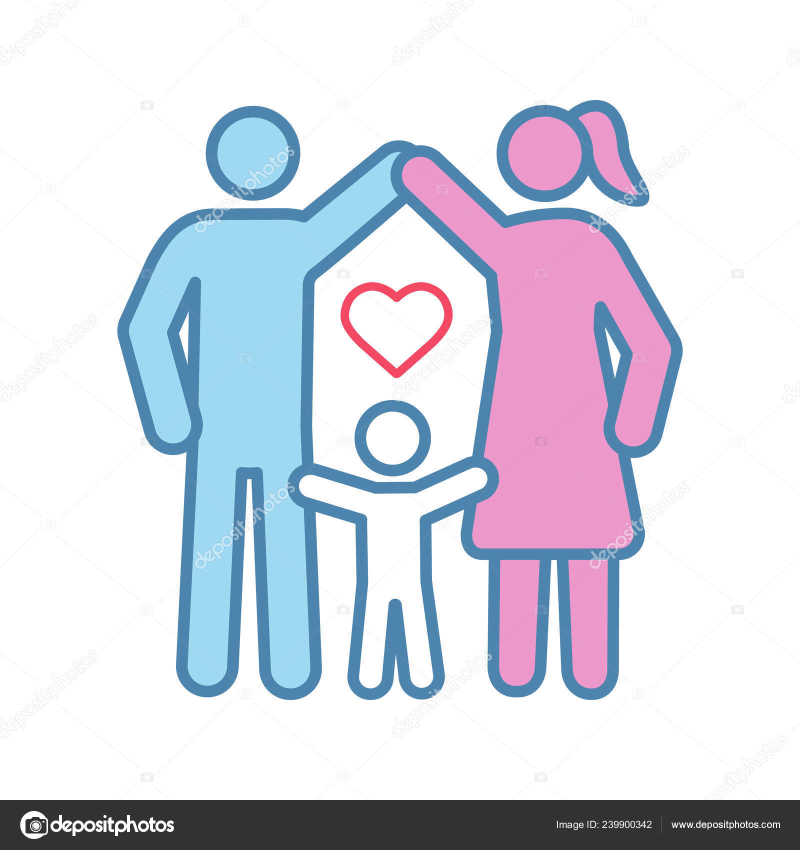 Images Child Protection Clip Art Child Protection Color Icon