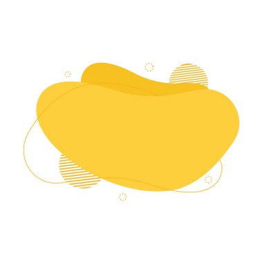 Soyut sıvı tasarım öğesi. 