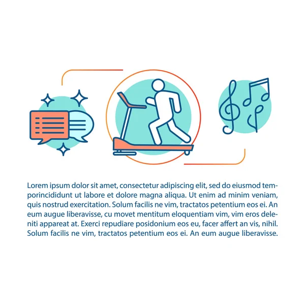 Stres kavramı doğrusal illüstrasyon üstesinden.