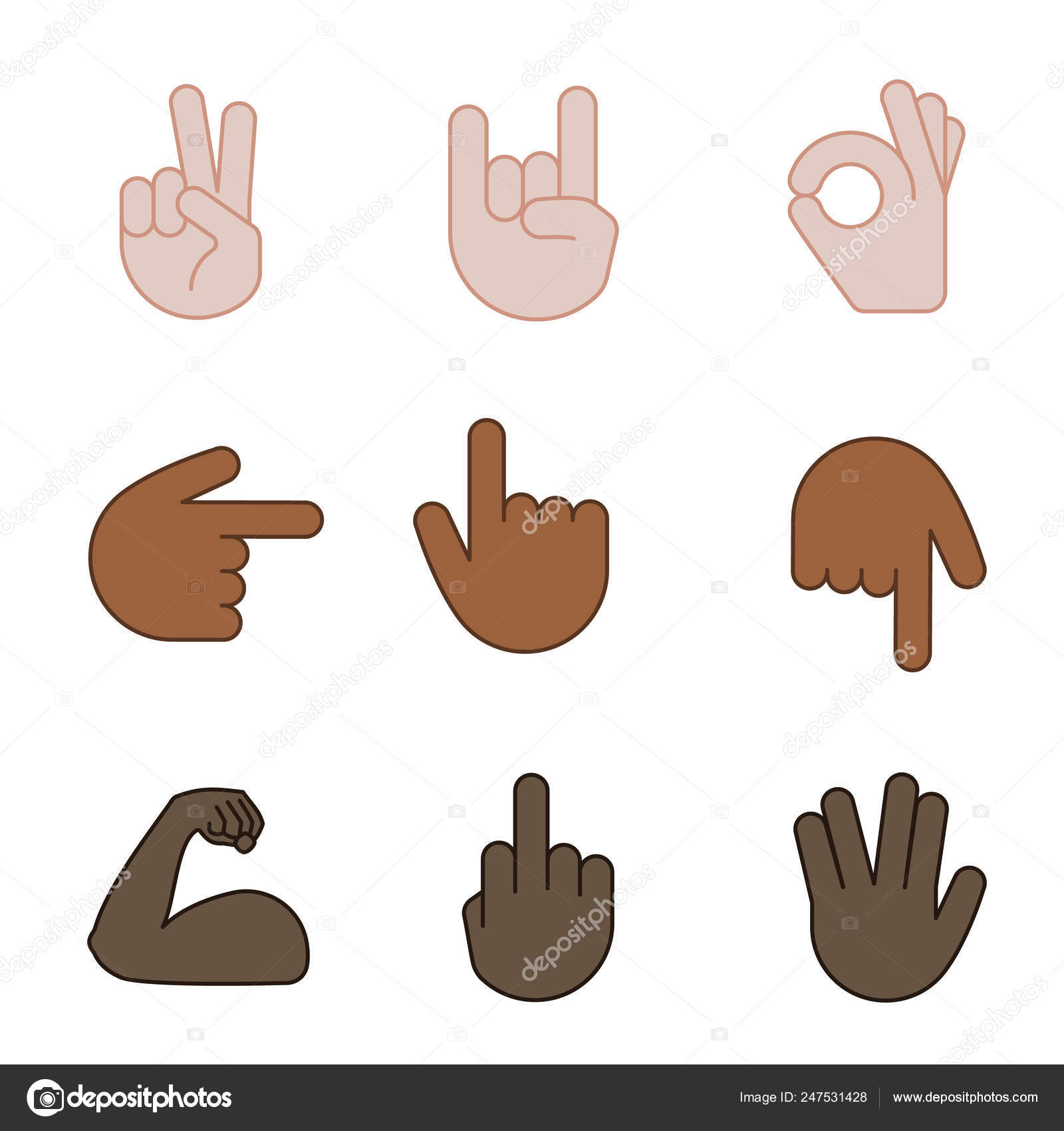EMOTICON DITO MEDIO SCARICA