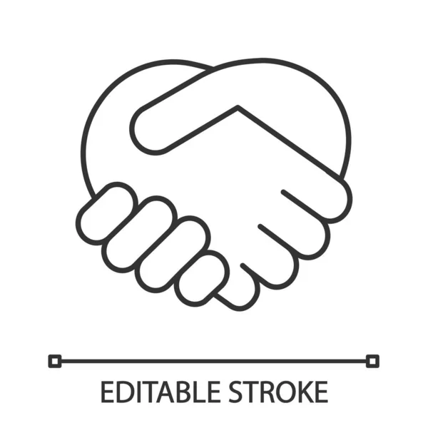 Handshake Emoji. Two Hands Partnership. Deal. Vector Stock Vector