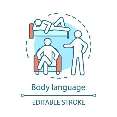 Beden dili kavramı simgesi