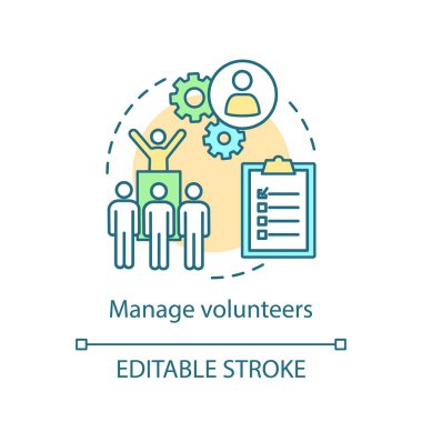 Gönüllü kavramı simge yönetmek