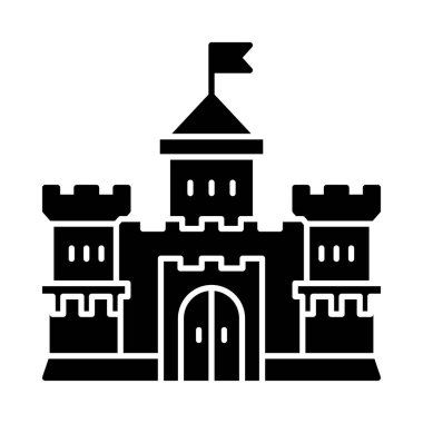 Ortaçağ Kalesi glif simgesi