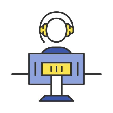 Oyun oyuncu renk simgesi