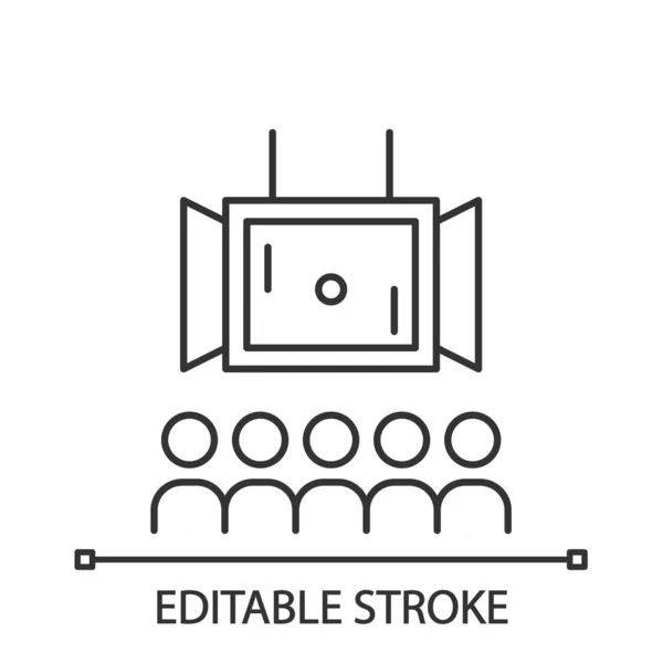 Icono lineal de Esports — Vector de stock