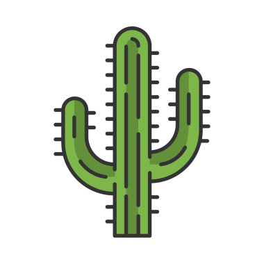 Saguaro kaktüs renk simgesi