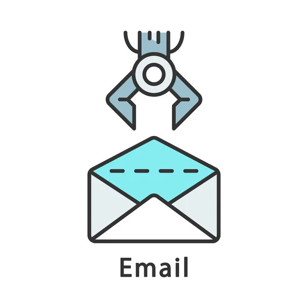Icône couleur email — Image vectorielle