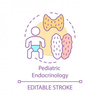 Pediatrik Endokrinoloji kavramı simgesi