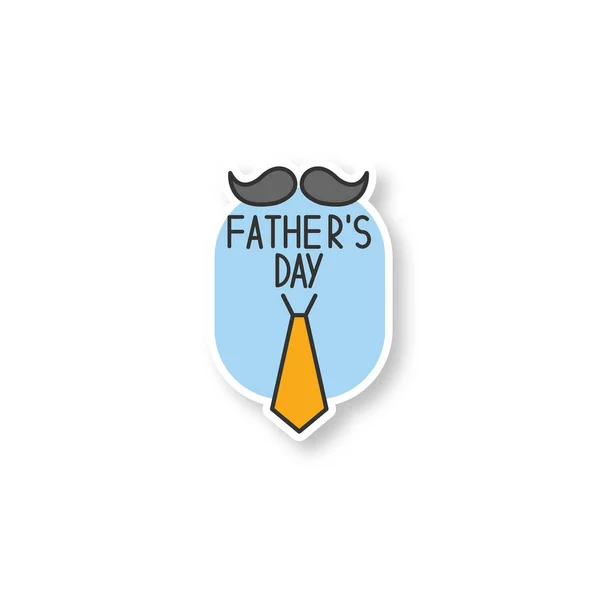 Father���s Day patch — Stock Vector