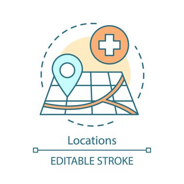 Konumlar kavram simgesi