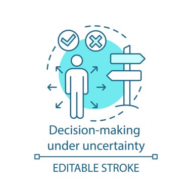 Belirsizlik kavramı simgesi altında karar verme