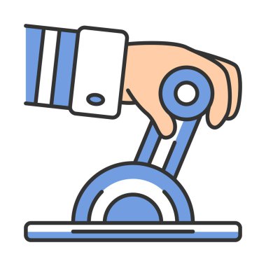 Pilot motor kolu renk simgesi