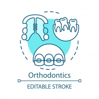 Ortodonti kavram simgesi