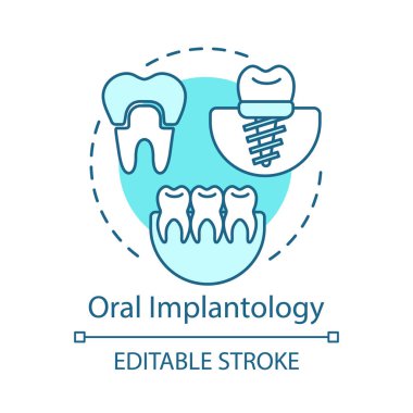 Oral implantoloji kavram simgesi