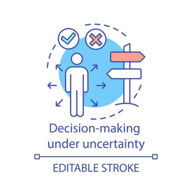Belirsizlik kavramı simgesi altında karar verme