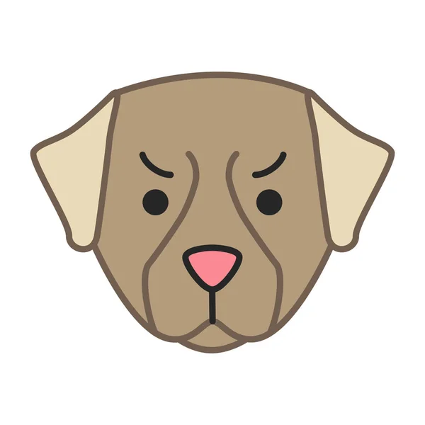 Chien bernois mignon personnage vecteur kawaii — Image vectorielle