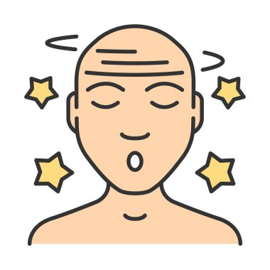 Baş dönmesi renk simgesi