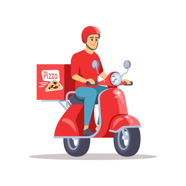 Motoboy Delivery Entrega de Pizza, Download Grátis, Desenho, Vetor