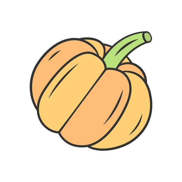 Icono de color de calabaza — Archivo Imágenes Vectoriales