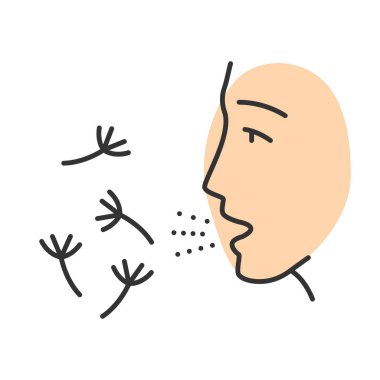 Yaz alerjisi renk simgesi