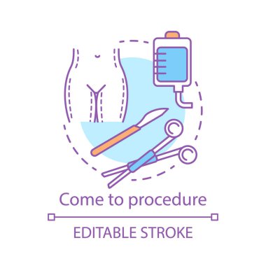 İşlem konsepti simgesine gel