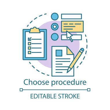 Prosedür kavramı simgesini seçin